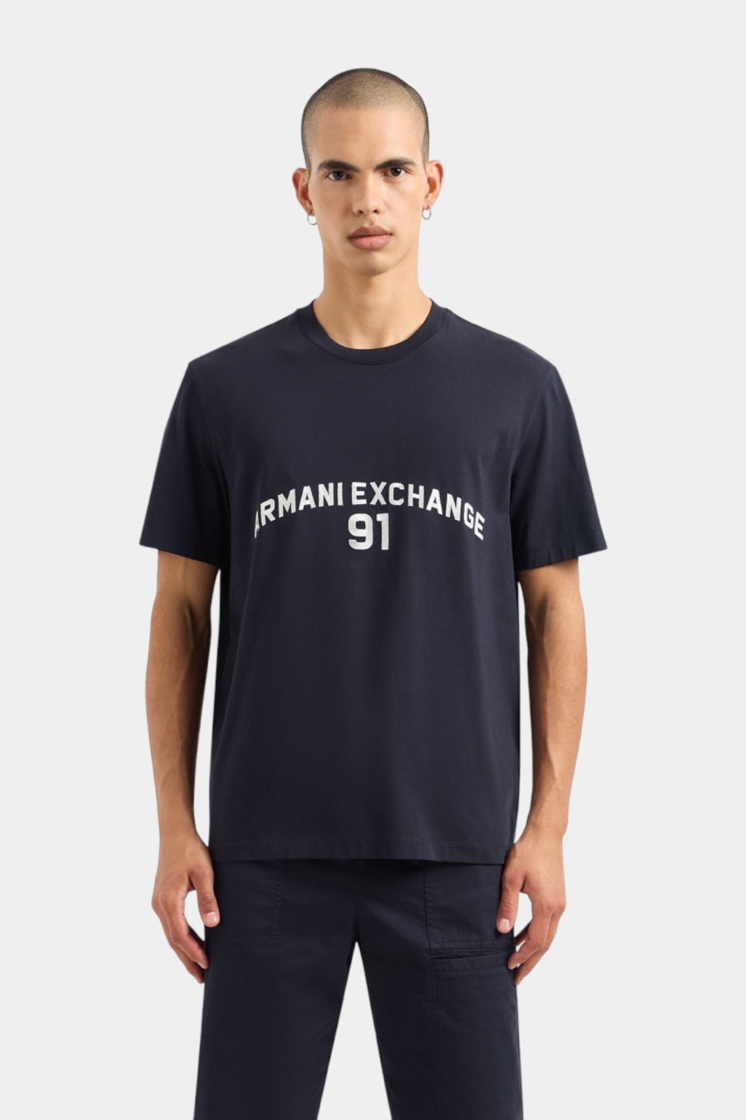 Тёмно-синяя футболка 3DZTLP ZJLFZ 1583 Armani Exchange